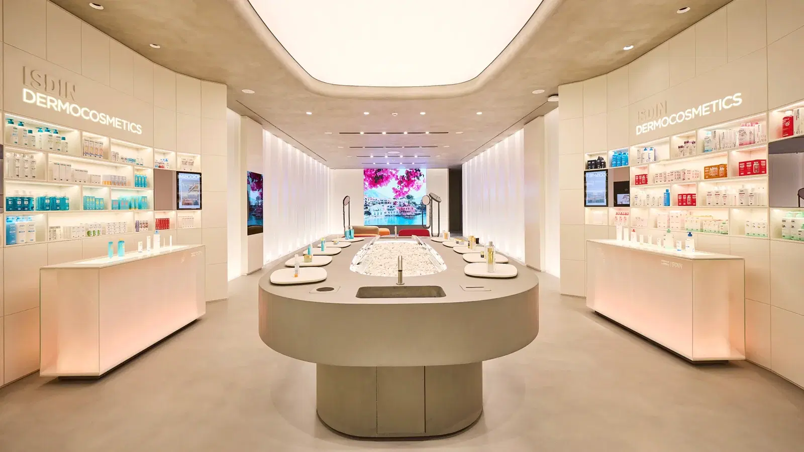 ISDIN showroom on Passeig de Gràcia